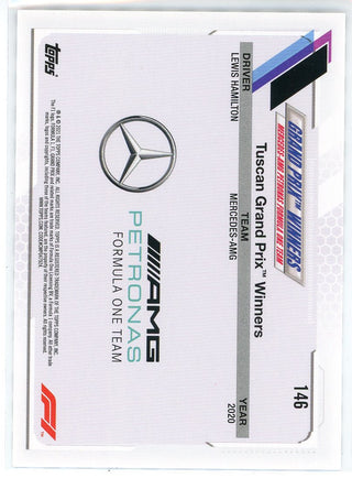 Lewis Hamilton 2021 Topps Formula 1 Card #146