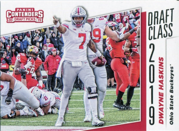 Dwayne Haskins 2019 Contenders Draft Picks Rookie Card