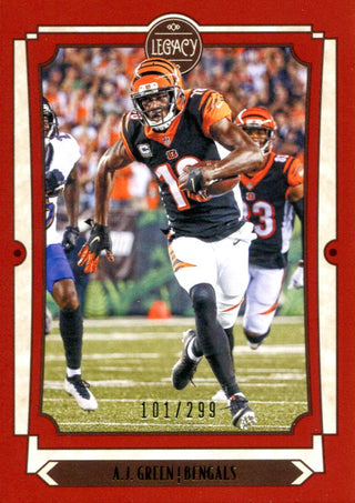 AJ Green 2019 Panini Legacy Insert Card