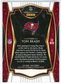 Tom Brady 2020 Panini Select Premier Level Card #101