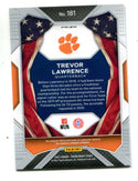 Trevor Lawrence 2021 Prizm Draft Picks #181 Red Cracked Ice RC