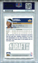 Carmelo Anthony 2003 Topps (PSA Mint 9) Card