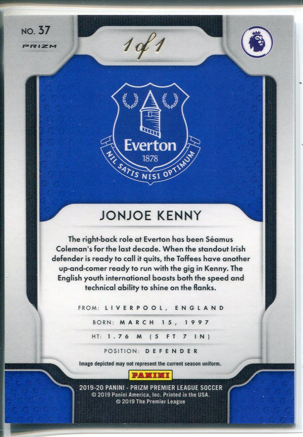 Jonjoe Kenny 2019-20 Panini Prizm Premier League Soccer Card