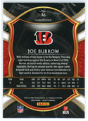 Joe Burrow 2020 Panini Select Concourse Rookie Card #46