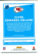 Clyde Edwards- Helaire Donruss Rookie Card