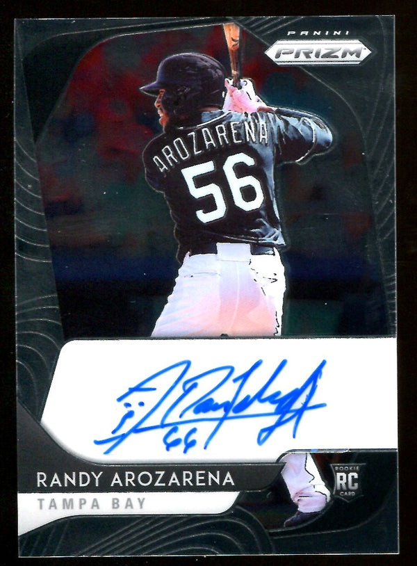 Randy Arozarena 2020 Panini Prizm Autographed Rookie Card