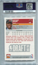 Dwyane Wade 2003 Topps Rookie Card (PSA GEM MT 10)