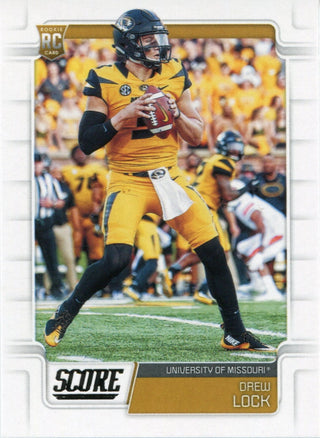 Drew Lock 2019 Score Rookie Card