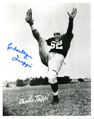 Charley Trippi Autographed 8x10 Photo