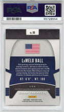 LaMelo Ball 2020 Panini Prizm Draft Pick Global Prospects Rookie Card #98 (PSA)