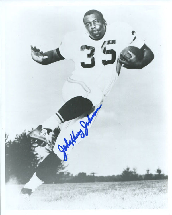 John Henry Johnson Autographed 8x10 Photo