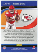 Clyde Edwards-Helaire 2020 Panini Playoff Rookie Wave Card #RW-12