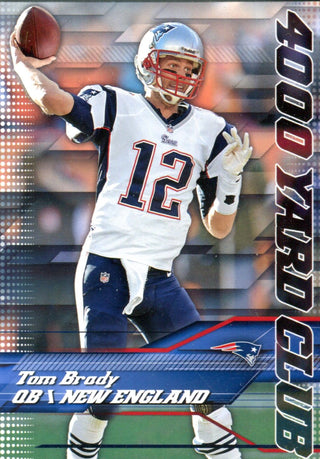 Tom Brady 2014 Topps 4,000 Yard Club Card