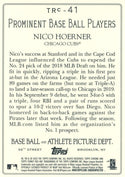Nico Hoerner 2020 Topps Chrome Rookie Card