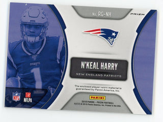 N'Keal Harry 2019 Panini Prizm Rookie Gear Patch Card #RGNH