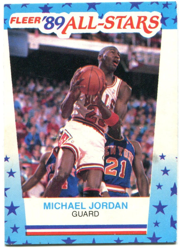 Michael Jordan Fleer '89 All Stars