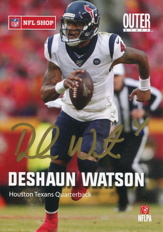 Deshaun Watson Autographed 4x6 Houston Texans Photo