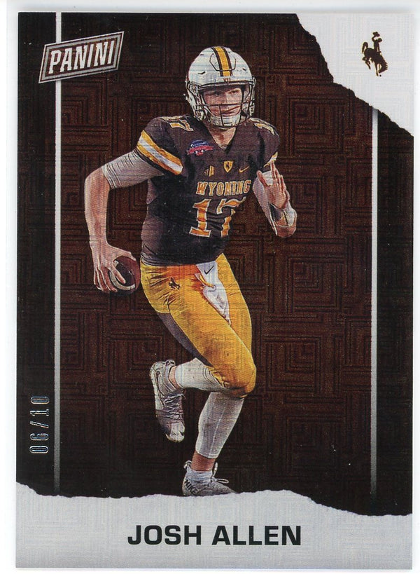 Josh Allen 2021 Panini Father's Day Card #FB5