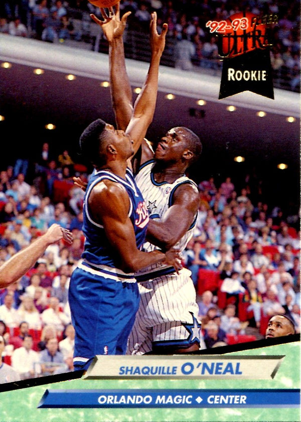 Shaquille O'Neal 1992-93 Fleer Unsigned Rookie Card