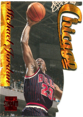 Michael Jordan Topps Stadium Club 1996 "Chicago"