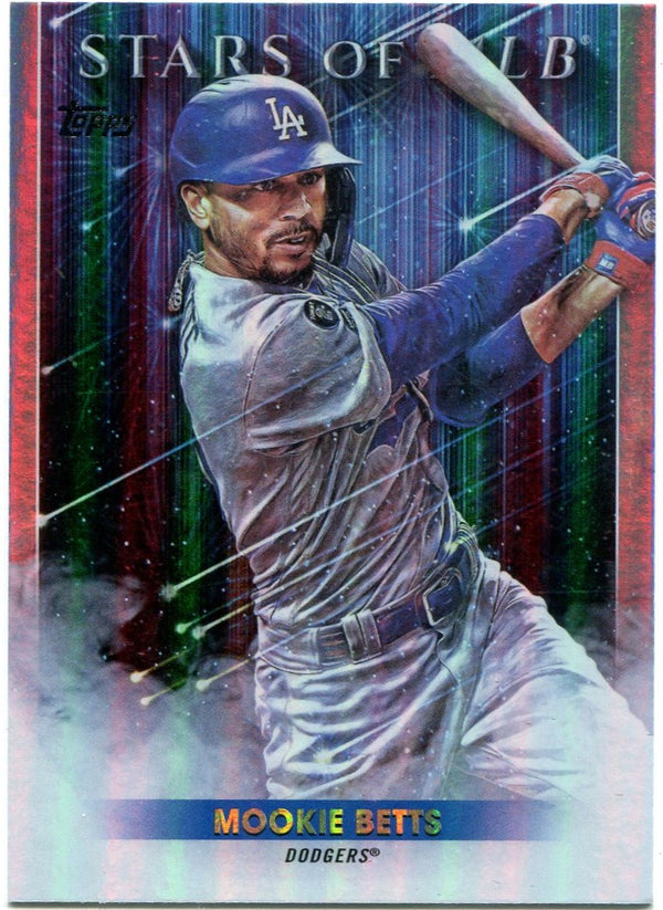 Mookie Betts Los Angeles Dodgers Autographed 2020 Topps Now World