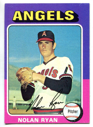 Nolan Ryan 1975 Topps Card #500