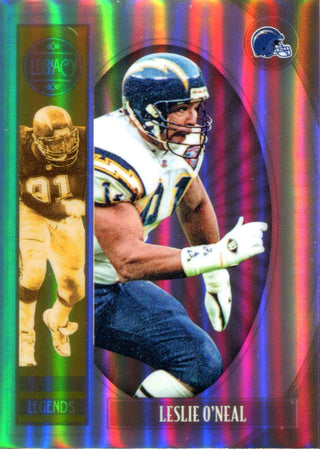 Leslie O'Neal 2019 Panini Legacy Legends Prizm Insert Card