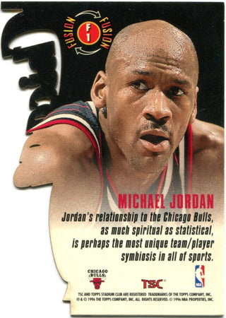 Michael Jordan Topps Stadium Club 1996 "Chicago"