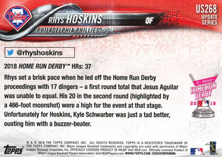 Rhys Hoskins 2018 Topps Rookie Card