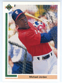 Michael Jordan 1991 Upper Deck Rookie Baseball Card #SP1