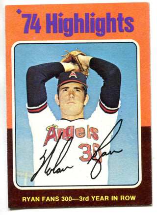 Nolan Ryan 1975 Topps Card #5