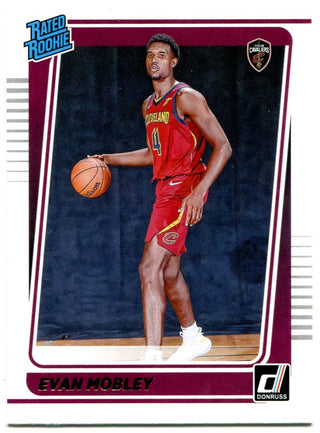 Evan Mobley 2021-22 Panini Donruss Rated Rookie Card #225