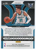 LaMelo Ball 2020-21 Panini Prizm Silver Prizm Rookie Card #278
