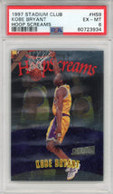 Kobe Bryant 1997 Topps Stadium Club Hoop Screams Card #HS9 (PSA EX-MT 6)