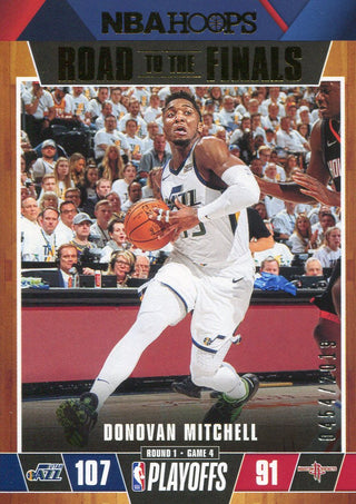 Donovan Mitchell 2019-20 Panini NBA Hoops Road to the Finals Card 454/2019