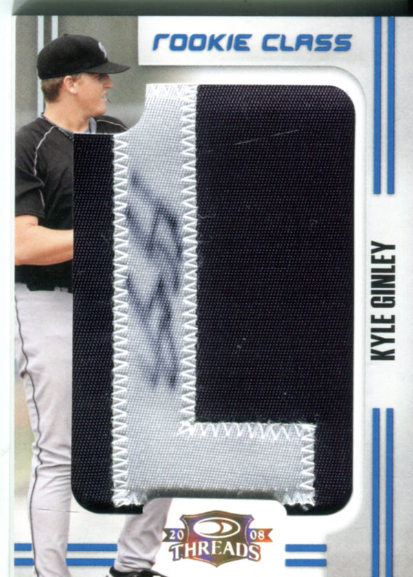 Kyle Ginley 2008 Rookie Threads Autographed Card 88/240