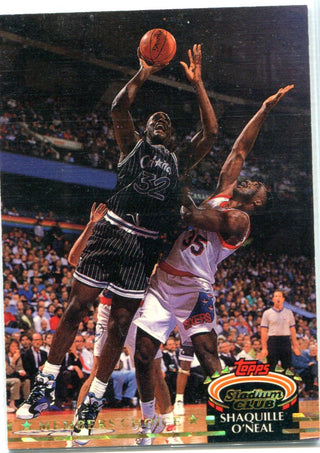 Shaquille O'Neal 1993 Topps Stadium Club Unsigned Card