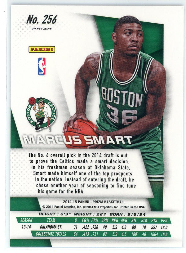 Marcus Smart 2014-15 Panini Prizm Blue Prizm Rookie Card #256