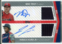 Mike Trout & Ronald Acuna Autographed 2020 Topps Update Series Card