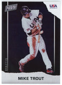 Mike Trout 2021 Panini Father's Day Card #USA1