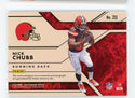 Nick Chubb 2018 Panini Gold Standard #211 Autographed Card /99