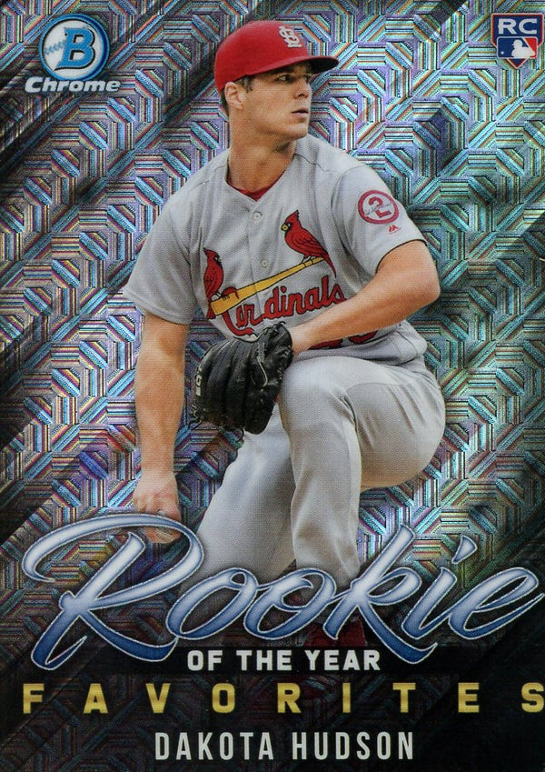 Dakota Hudson 2019 Bowman Chrome Rookie Card