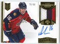 Aleksander Barkov Autographed 2013-14 Panini Dominion Rookie Patch Card #AP-AB