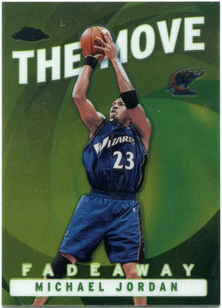 Michael Jordan Topps Chrome "The Move" Fadeaway 2003
