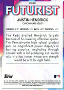 Austin Hendrick 2021 Bowman Chrome Card