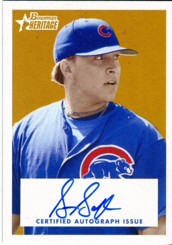 Sean Gallagher 2006 Bowman Heritage Autographed Card