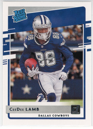 CeeDee Lamb  2020 Panini Donruss Rated Rookie Card #306