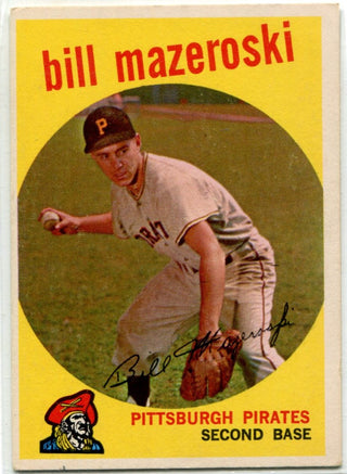 Bill Mazeroski 1959 Topps Card #415