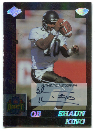 Shaun King Autographed 1999 Collector's Edge Rookie Card