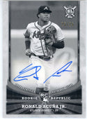 Ronald Acuna Jr. Autographed 2018 Topps Big League Rookie Card #RR-RA